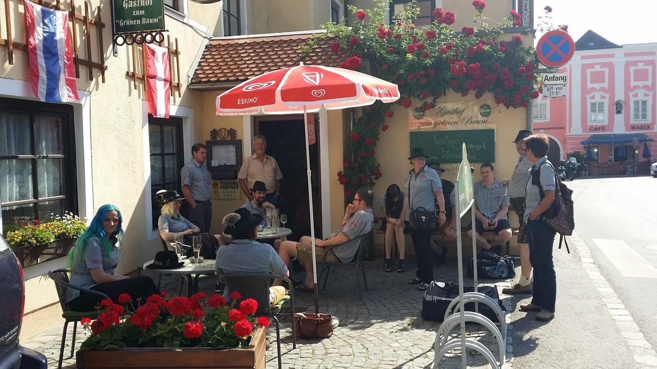 Gasthof Zum Gruenen Baum Mautern an der Donau Kültér fotó